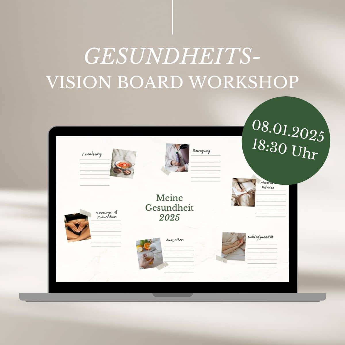 Grafik Vision Board Workshop