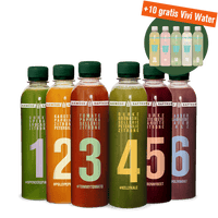 5-Tage Gemüse-Saftkur+ 10 gratis Vivi Water