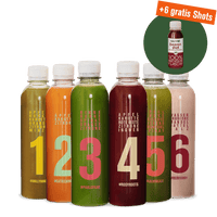 Frucht und Gemüse Säfte und Beeren Shot
